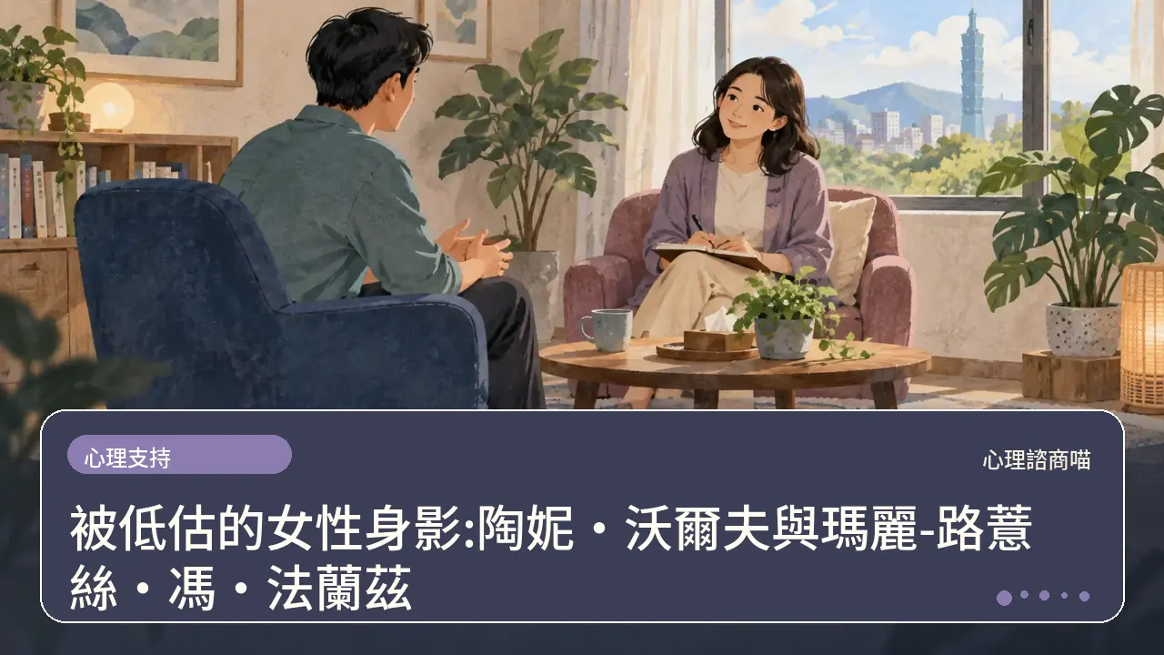 被低估的女性身影:陶妮·沃爾夫與瑪麗-路薏絲·馮·法蘭茲主題插畫